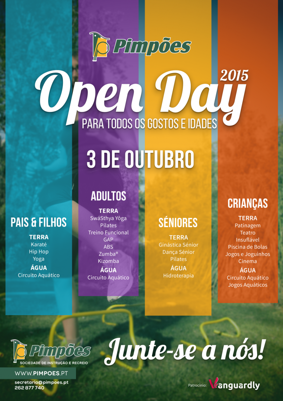 Open Day – 3 de Outubro 2015