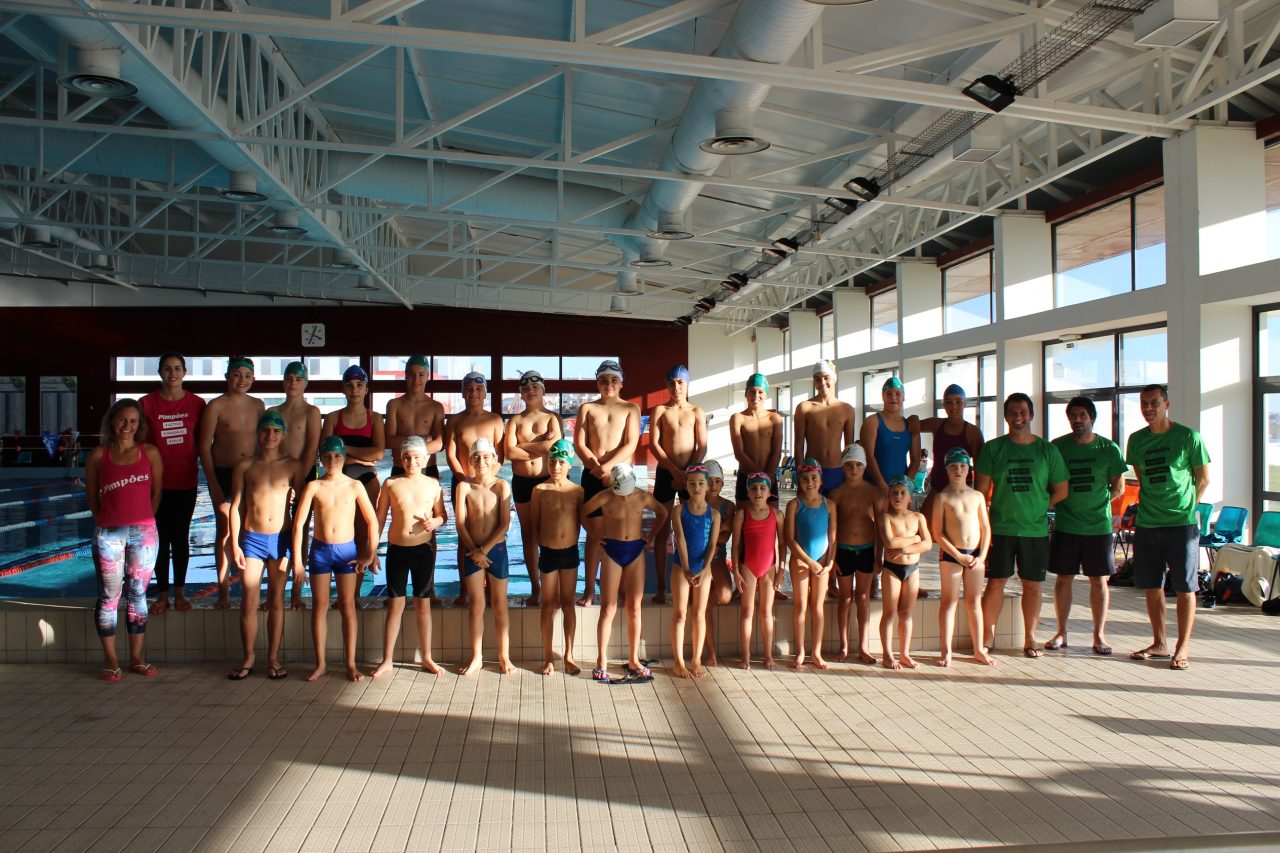 Piscina Municipal acolhe cerca de 70 jovens nadadores no I Festival Interno dos Pimpões