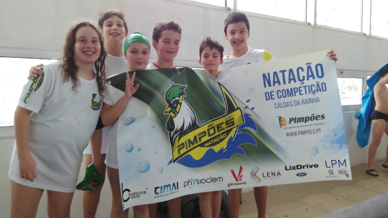 Atletas Cadetes dos Pimpões/Cimai classificam-se no 6º lugar no Leiria Swim