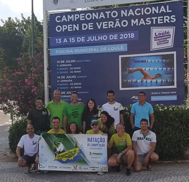 Pimpões/Cimai arrecada 4 medalhas nos XX Campeonato Nacional Masters de Verão – Open Loulé 2018