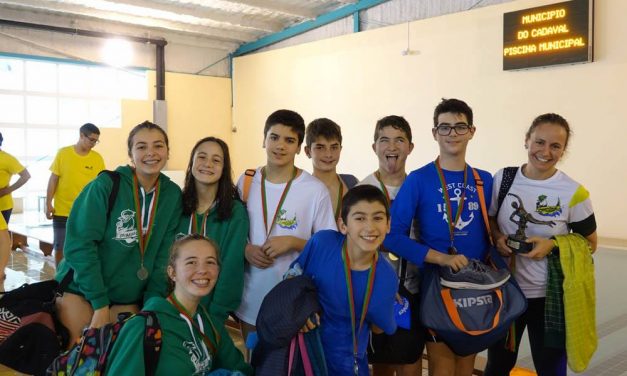 Pimpões participa no X Circuito de Escolas de Natação no Cadaval