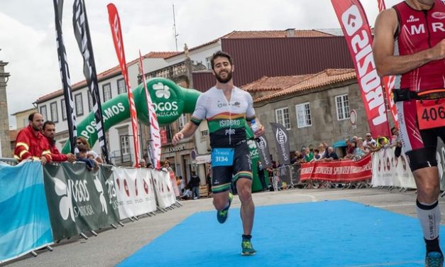 Tiago Isidoro competiu no Triatlo Longo de Caminha