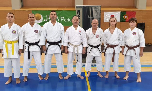 Karaté Shotokan dos Pimpões no Estágio de Outono da JKA Portugal