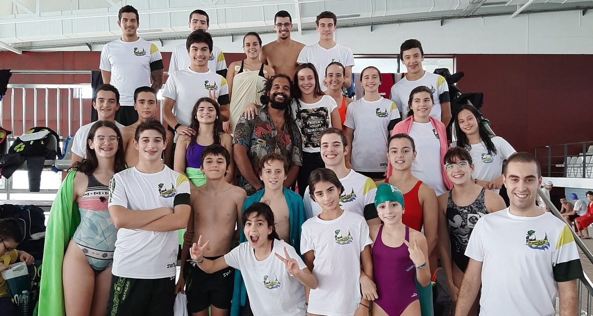 Pimpões receberam 27 medalhas no Campeonato Distrital de Piscina Curta para Juvenis, Juniores e Seniores e Prova de Preparação para Infantis