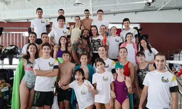 Pimpões receberam 27 medalhas no Campeonato Distrital de Piscina Curta para Juvenis, Juniores e Seniores e Prova de Preparação para Infantis