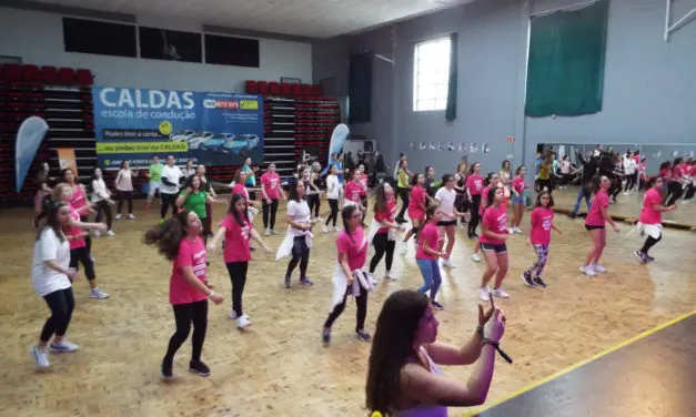 Horas de muita animação e dança no Caldas Fit By Pimpões