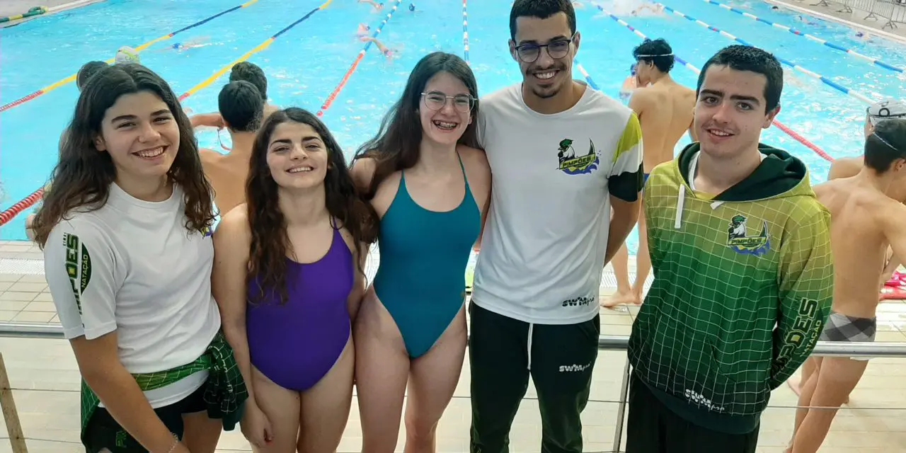 Nadadores dos Pimpões competiram no Meeting Internacional de Lisboa
