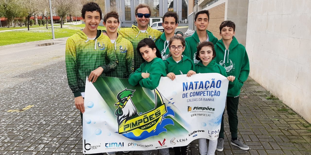 Nadadores dos Pimpões medalhados no Campeonato Interdistrital de Infantis