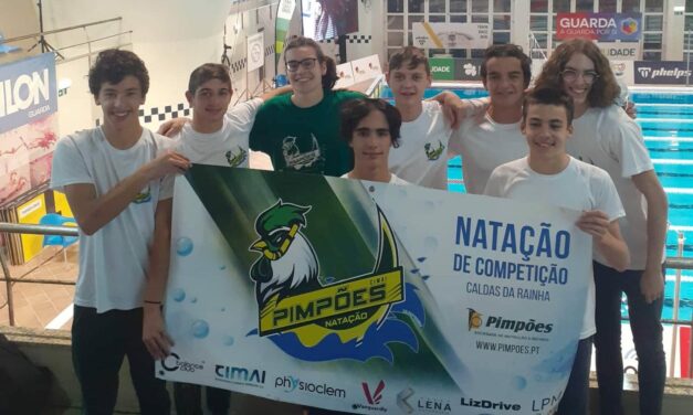 Pimpões Natação participou no Campeonato Nacional de Clubes da 3ª Divisão