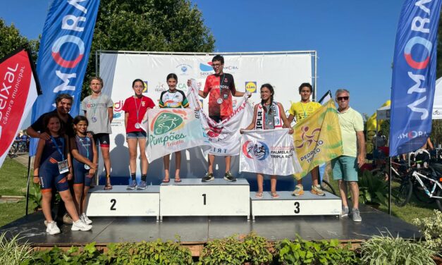 Cristina Gomez do Pimpões Triatlo vence Campeonato Nacional Jovem