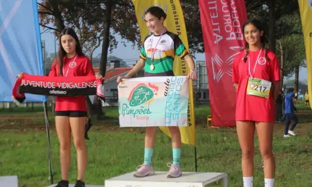 Cristina Gomez dos Pimpões Triatlo vence 2ºCorta-Mato Arneirense em Sub14