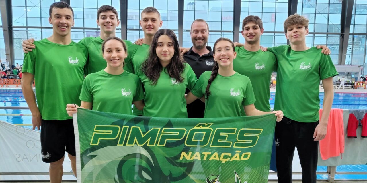 Natação dos PIMPÕES em 7 Pódios nos Campeonatos Nacionais
