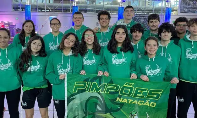 Equipa de Absolutos dos Pimpões no III Torneio Fundação Clube Náutico de Leiria