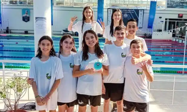 Equipa de Infantis dos Pimpões no III Torneio Fundação Clube Náutico de Leiria