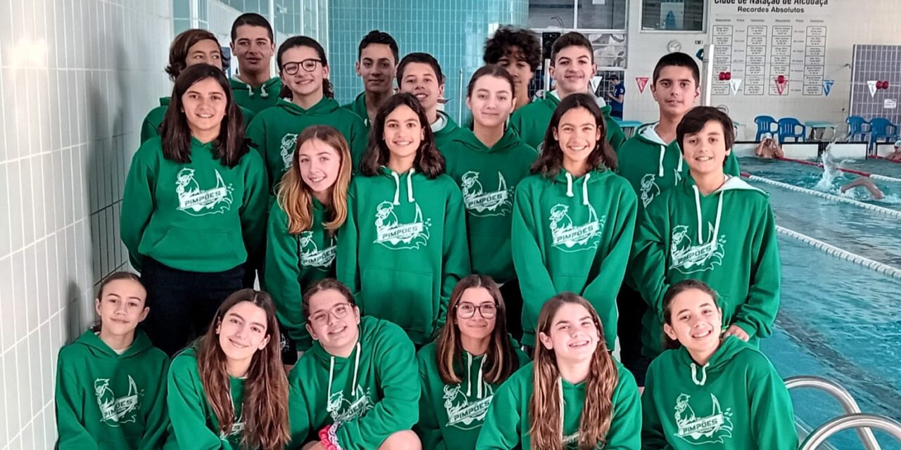 Pimpões brilham no Torneio Nadador Completo em Alcobaça