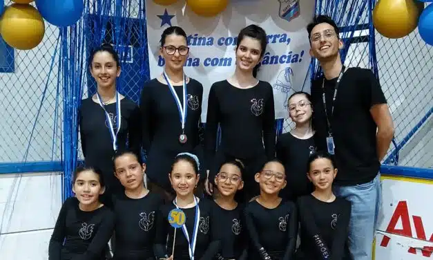 Os Pimpões Patinagem brilham no Torneio de Santa Cita