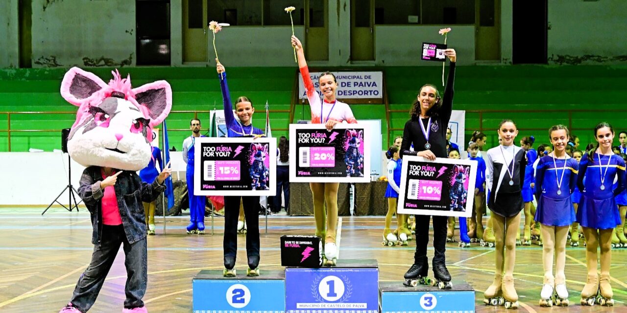 Dupla dos Pimpões brilha no “Payva Douro Artistic Roller Cup” com dois lugares no pódio