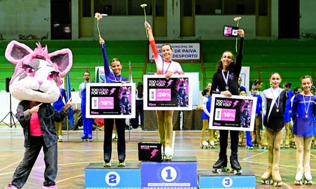 Dupla dos Pimpões brilha no “Payva Douro Artistic Roller Cup” com dois lugares no pódio
