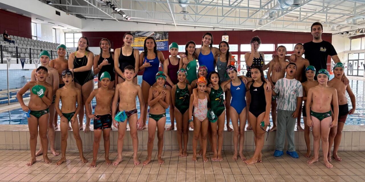 Secção de Natação assinala abertura da época desportiva com fim de semana de convívio e atividades