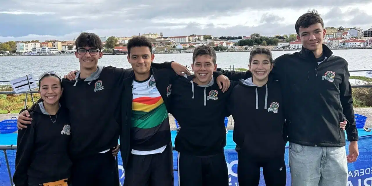 Os Pimpões Triatlo brilharam na Amora