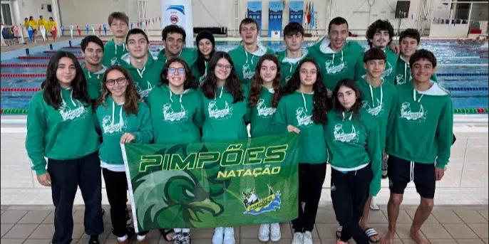 “Os Pimpões” em grande destaque no Campeonato Distrital de Piscina Curta, em Leiria